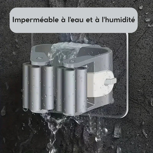 Organisateur mural pour balais et accessoires