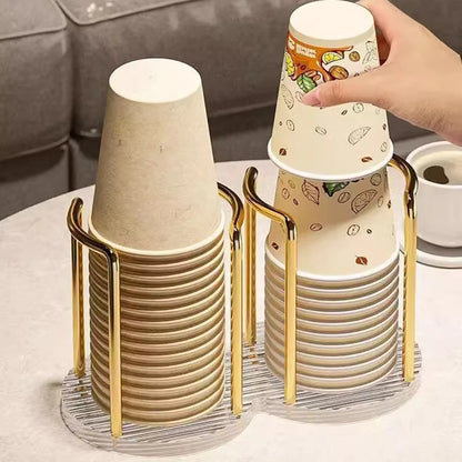 Support de rangement de tasses jetables