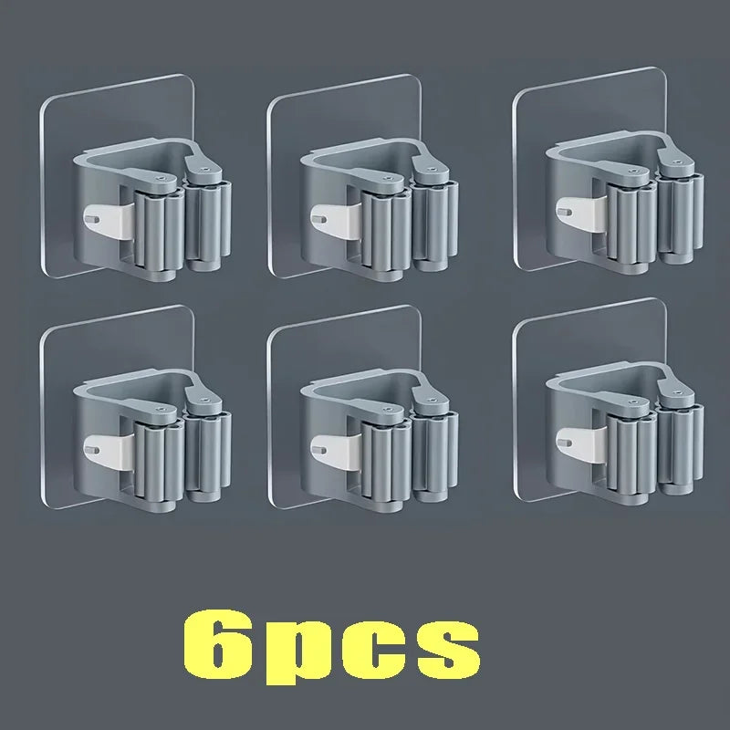 Organisateur mural pour balais et accessoires