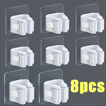 Organisateur mural pour balais et accessoires