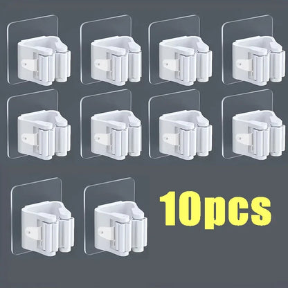 Organisateur mural pour balais et accessoires