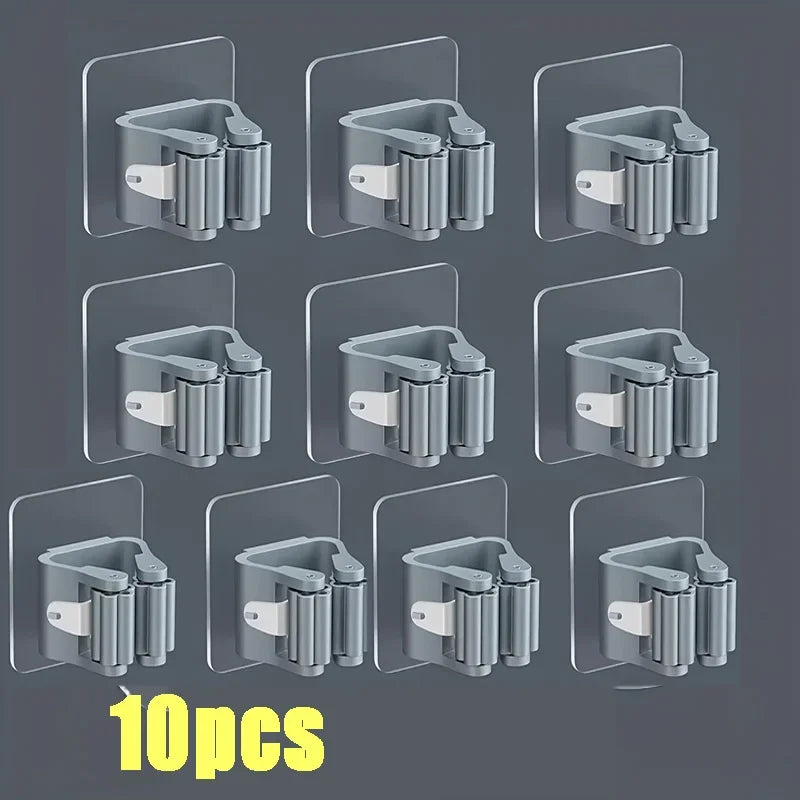 Organisateur mural pour balais et accessoires