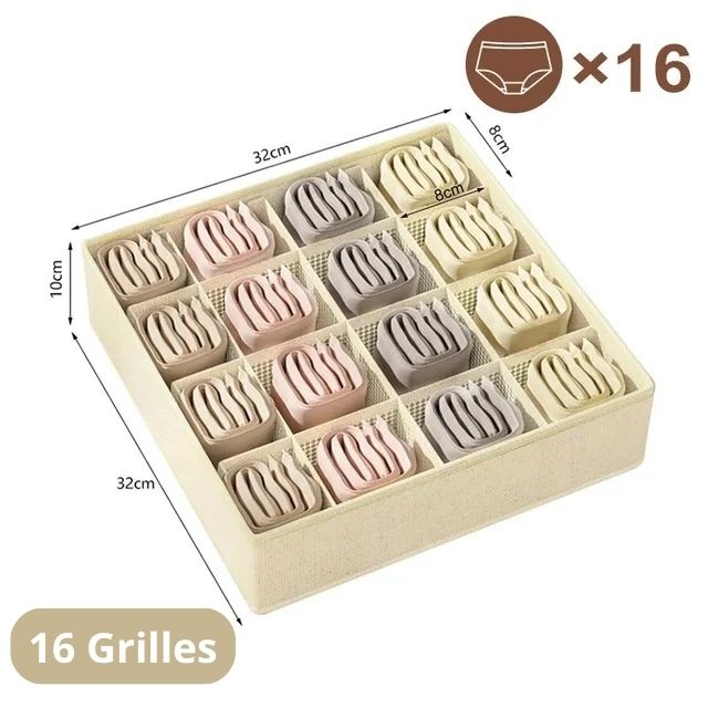 Organisateur de Sous-vêtements Pliable