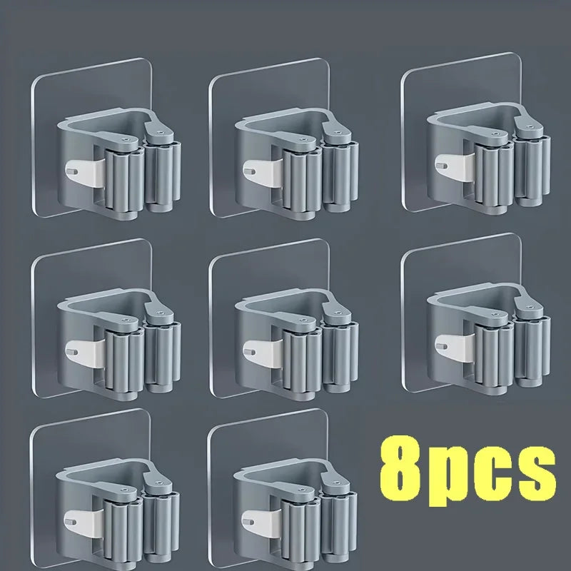 Organisateur mural pour balais et accessoires